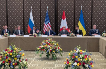 ჟენევაში უკრაინისა და აშშ-ის დელეგაციებს შორის მოლაპარაკებები დაიწყო