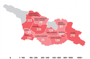 COVID-19 ახალი შემთხვევები - შიდა ქართლის რეგიონში ვირუსით 139 მოქალაქე დაინფიცირდა