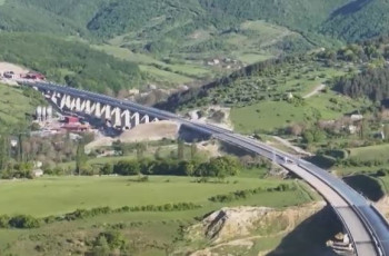 სურამის შემოვლითი გზის სამშენებლო სამუშაოები დასასრულს უახლოვდება 12.05.2025