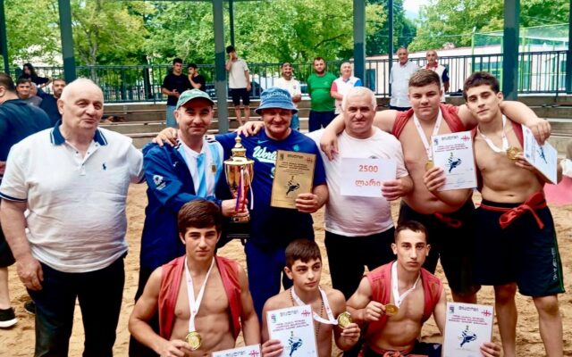 გორის გუნდი ქართულ ჭიდაობაში ოლეგ ლომიძის სახელობის ტურნირის გამარჯვებული გახდა