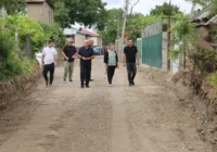 ქარელის სოფელ დირბში შიდა საუბნო გზების ასფალტირება მიმდინარეობს
