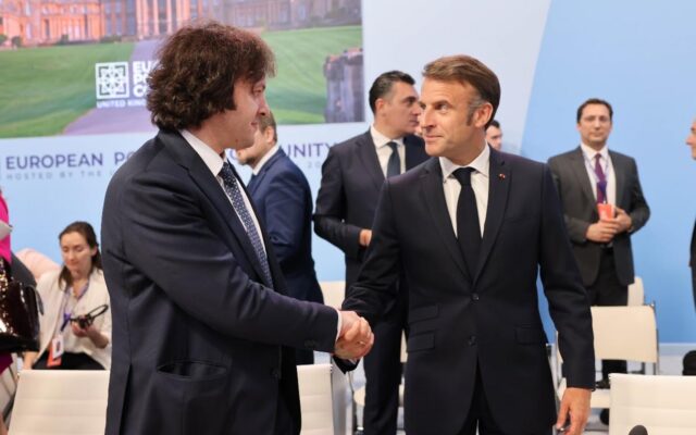 ირაკლი კობახიძე საფრანგეთის პრეზიდენტმა, ემანუელ მაკრონმა პარიზში, კოსმოსის საკითხებზე დაგეგმილ პირველ საერთაშორისო სამიტზე მიიწვია