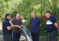 სოფელ ზემო ხვედურეთში სარწყავ-სანიაღვრე არხის მოწყობა მიმდინარეობს