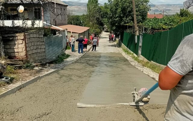 ზემო ხანდაკში ორ უბანს შორის დამაკავშირებელი გზის მოწყობა მალე დასრულდება
