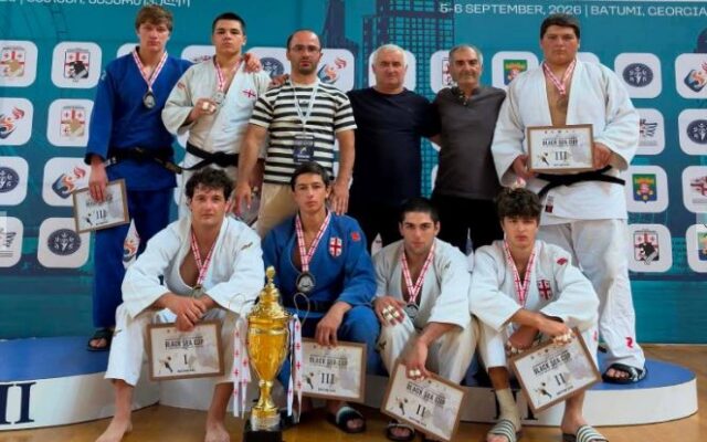 გორელმა ძიუდოისტებმა ბათუმის შავი ზღვის თასზე 7 მედალი მოიპოვეს