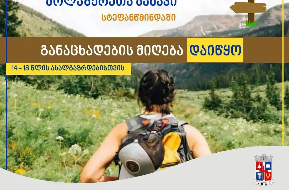 გორელი ახალგაზრდებისთვის სტეფანწმინდაში მოლაშქრეთა ბანაკი მოეწყობა