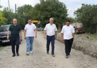 კასპის მუნიციპალიტეტში საგზაო ინფრასტრუქტურის მოწყობის სამუშაოები გრძელდება