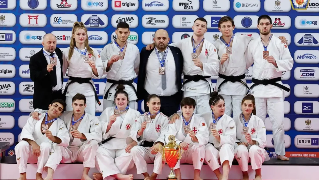გორელმა ძიუდოისტმა გიგი გიუნაშვილმა ევროპის ჩემპიონატზე ბრინჯაოს მედალი მოიპოვა