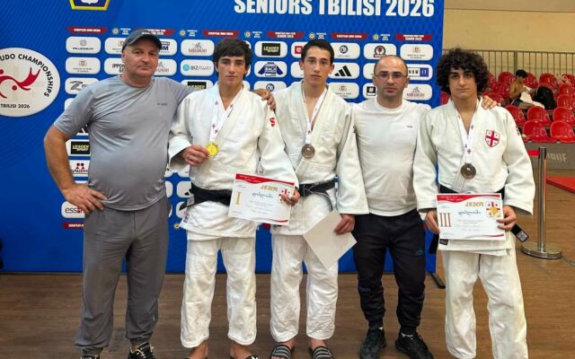გორელმა ძიუდოისტებმა საქართველოს მე-3 სარეიტინგო ტურნირზე სამი მედალი მოიპოვეს