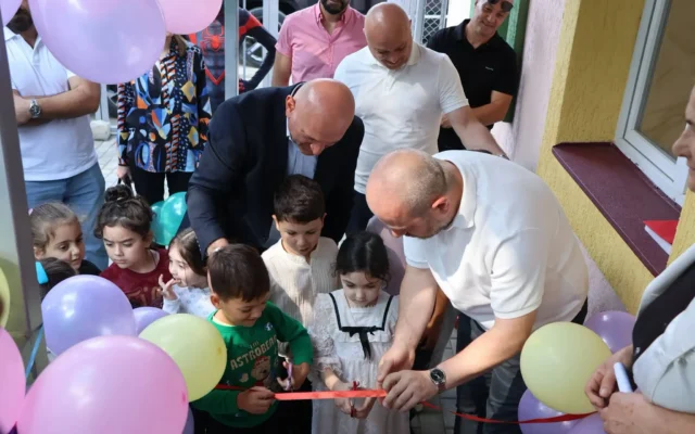 გორის სოფელ რეხაში რეაბილიტირებული საბავშვო ბაღი გაიხსნა