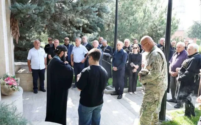 კასპში სოხუმის დაცემის 33 წლისთავზე დაღუპულთა ხსოვნას პატივი მიაგეს