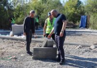 გორის მუნიციპალიტეტის სოფელ ქიწნისში სკვერის მოწყობის სამუშაოები მიმდინარეობს