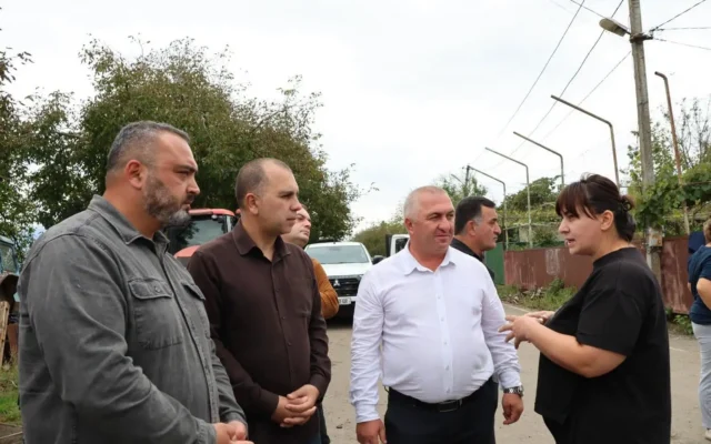 ხაშურის მერმა მოსახლეობასთან შეხვედრები დაიწყო